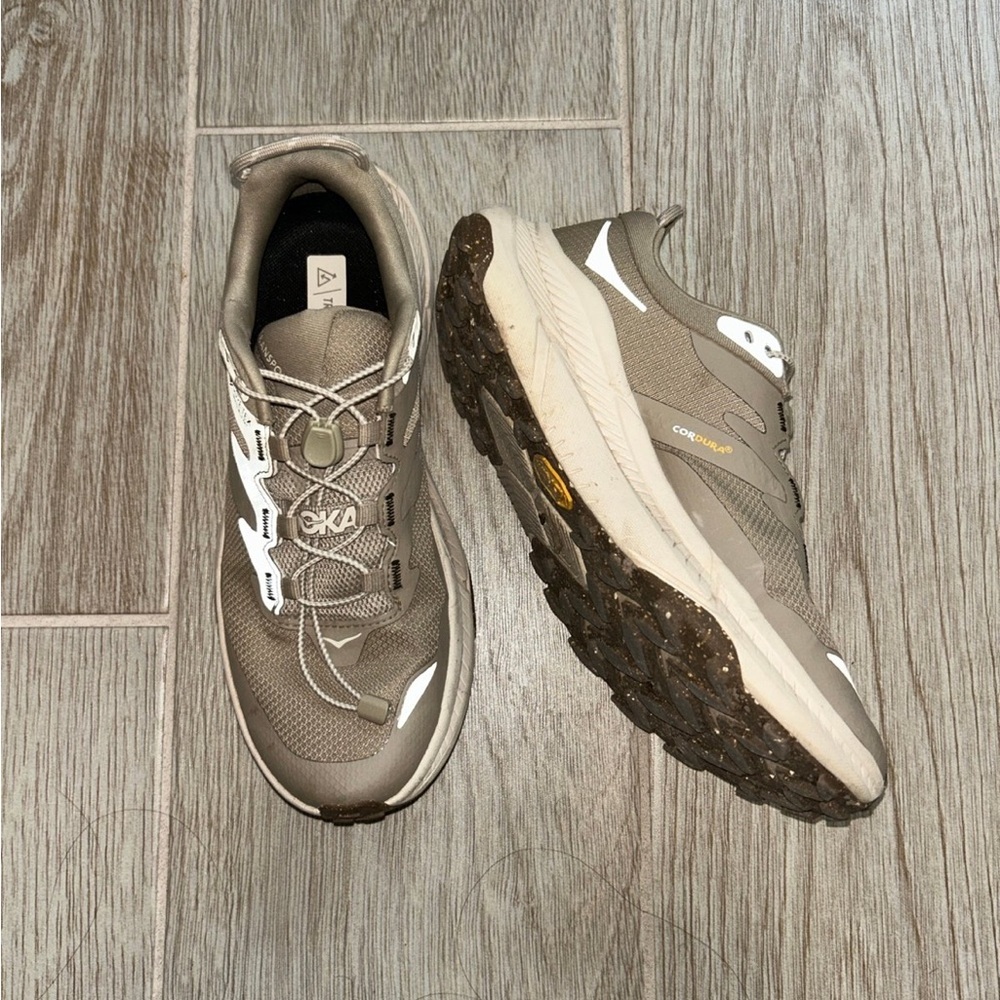 HOKA Transport GTX Brown Running Shoe